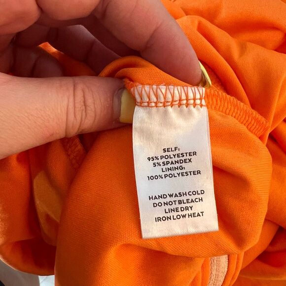 Windsor NWT Dazzle Down Sequin Lace-Up Mini Dress in peach size medium - Picture 12 of 14